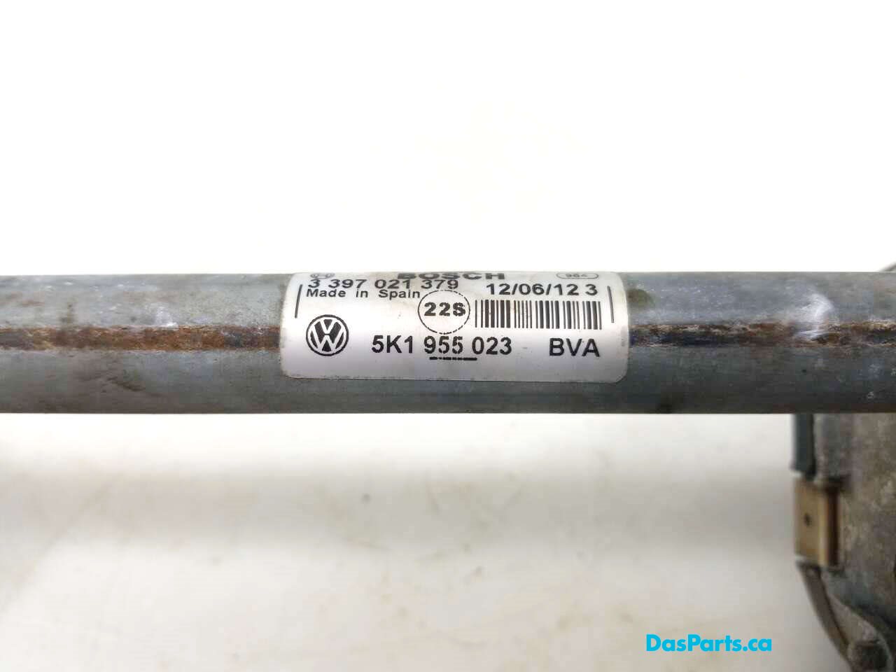 Wiper Assembly Front