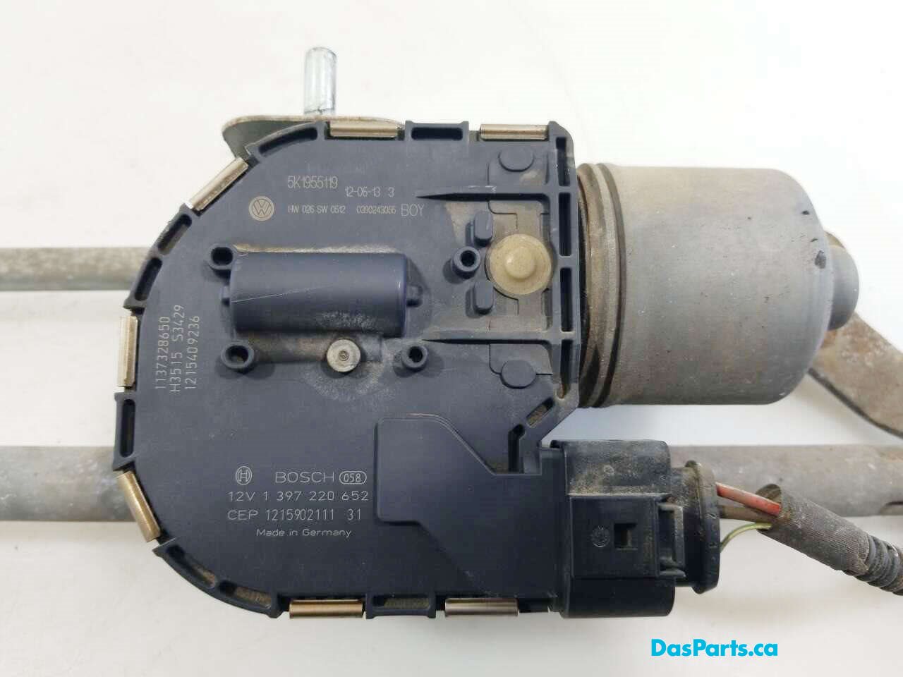 Wiper Assembly Front