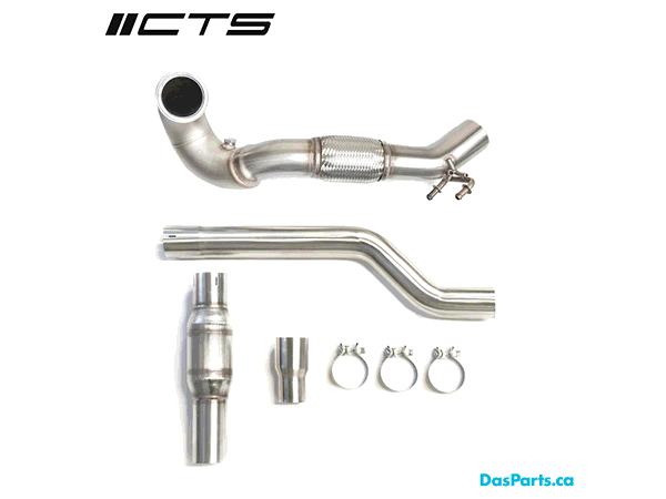 CTS Turbo MQB VW Tiguan 2.0T High-Flow Cat Downpipe