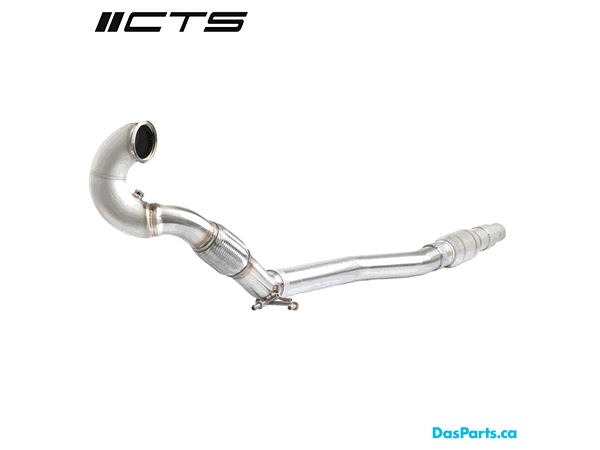 CTS Turbo MQB VW Tiguan 2.0T High-Flow Cat Downpipe