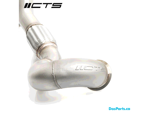 CTS Turbo MQB VW Tiguan 2.0T High-Flow Cat Downpipe