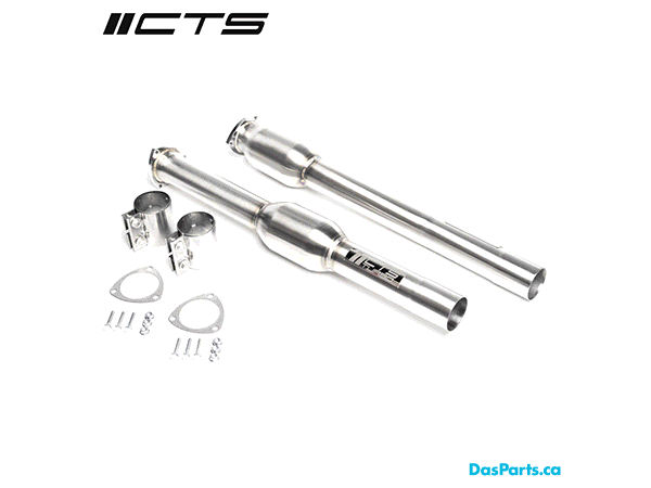 CTS Turbo Performance Catted Mid-Pipes for 8V/8Y Audi RS3 and 8S Audi TTRS