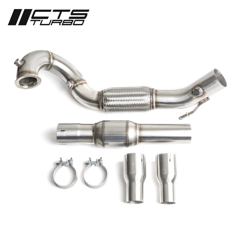 CTS Turbo 1.4T/1.5T 3" Downpipe with High Flow Cat for EA211